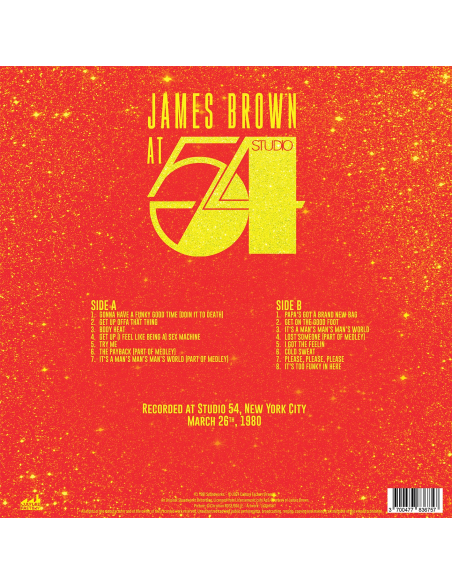 James Brown - At Club 54 (Vinyle)