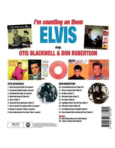 Elvis Presley - I'm Counting on Them - RSD 2024 (CD)