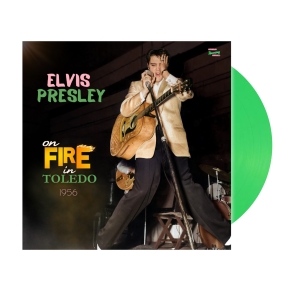 Elvis Presley - On Fire In Toledo – 1956 - MRS (45 tours VERT + CD)