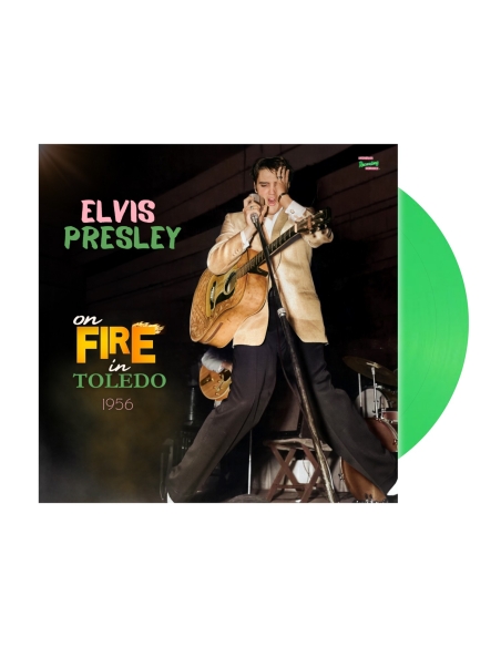 Elvis Presley - On Fire In Toledo – 1956 - MRS (45 tours VERT + CD)
