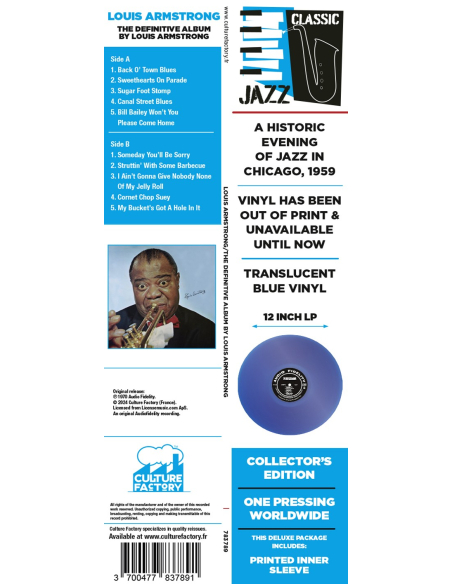 Louis Armstrong - The Definitive Album By... (Vinyle)