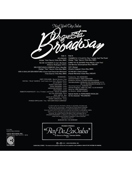 Orquesta Broadway -  New York City Salsa (Vinyle)