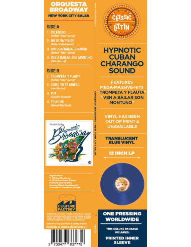 Orquesta Broadway -  New York City Salsa (Vinyle)