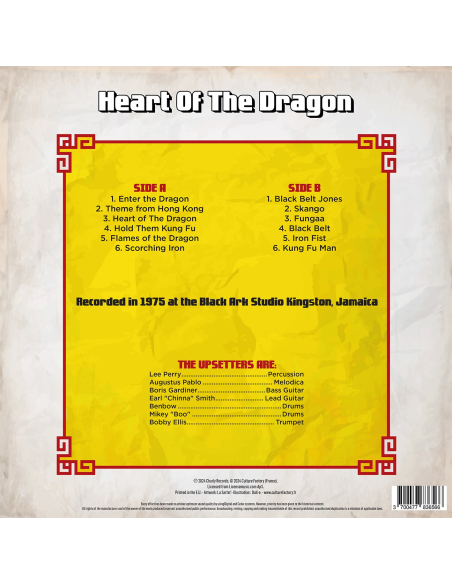 Lee Perry Presents The Mighty Upsetters - Heart Of The Dragon (Vinyle)