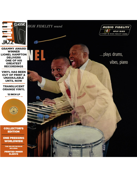 Lionel Hampton And His Orchestra - Lionel... Play Drums, Vibes, Piano (Vinyle)