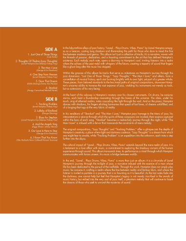 Lionel Hampton And His Orchestra - Lionel... Play Drums, Vibes, Piano (Vinyle)