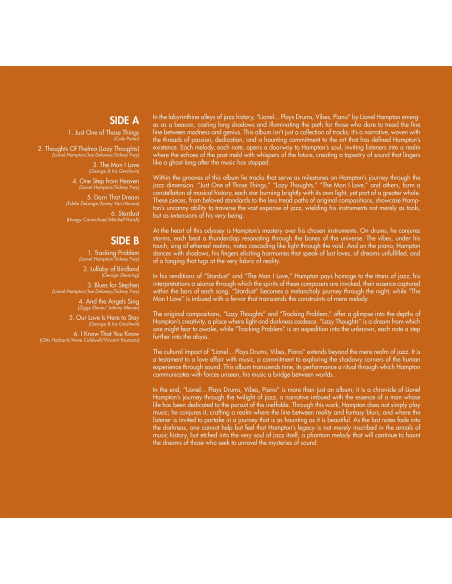 Lionel Hampton And His Orchestra - Lionel... Play Drums, Vibes, Piano (Vinyle)