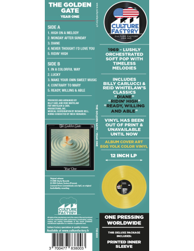 The Golden Gate - Year One (Vinyle)