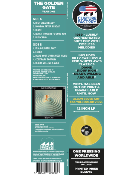 The Golden Gate - Year One (Vinyle)