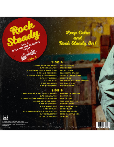 Various - Rock Steady (Classics from Treasure Isle) Vol.1 (Vinyle)