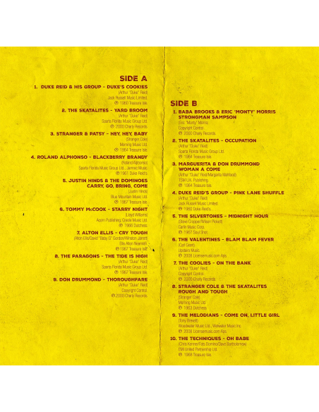 Various - Rock Steady (Classics from Treasure Isle) Vol.1 (Vinyle)