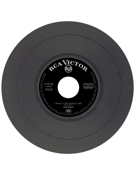 Elvis Presley - Corazón de Madera - Vinyle Noir (Espagne) (Vinyle 7'')