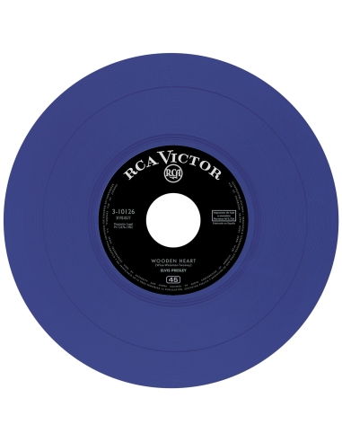 Elvis Presley - Corazón de Madera - Vinyle Bleu (Espagne) (Vinyle 7'')