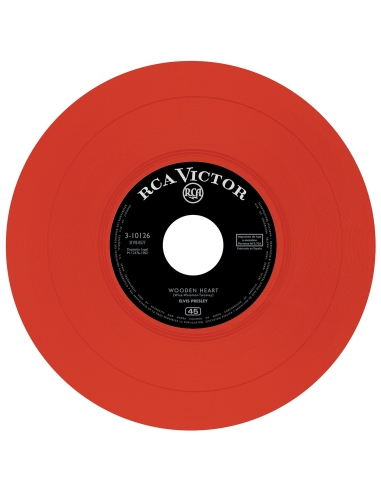 Elvis Presley - Corazón de Madera - Vinyle Rouge (Espagne) (Vinyle 7'')