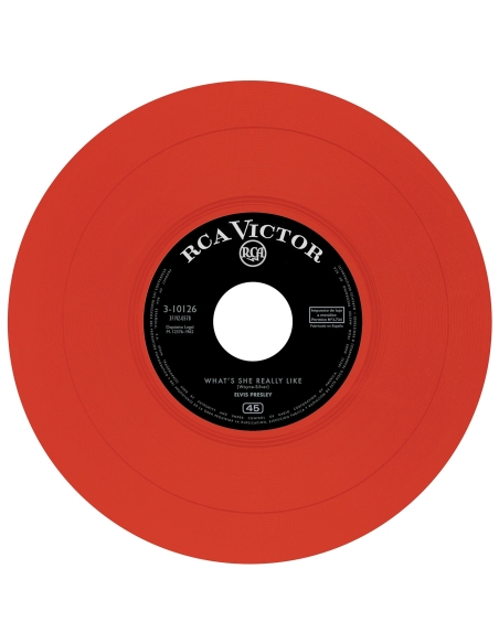 Elvis Presley - Corazón de Madera - Vinyle Rouge (Espagne) (Vinyle 7'')