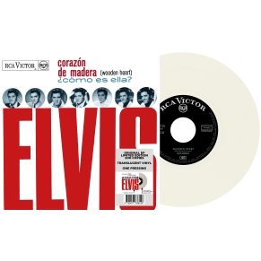 Elvis Presley - Corazón de Madera - Vinyle Translucide (Espagne) (Vinyle 7'')
