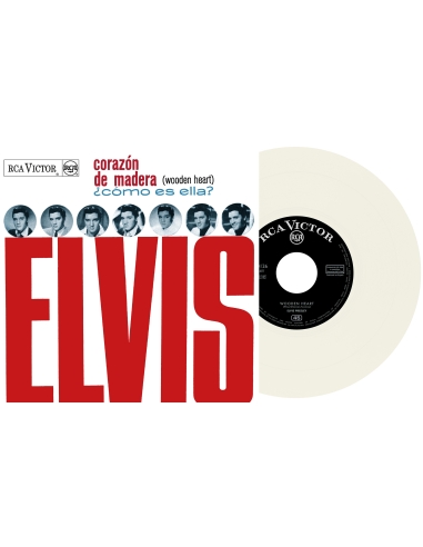 Elvis Presley - Corazón de Madera - Vinyle Translucide (Espagne) (Vinyle 7'')