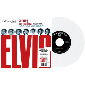 Elvis Presley - Corazón de Madera - Vinyle Blanc (Espagne) (Vinyle 7'')