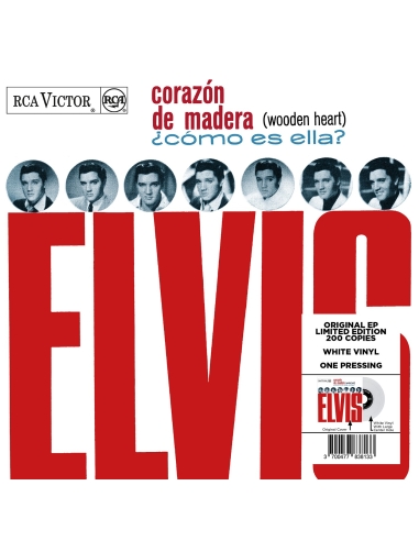 Elvis Presley - Corazón de Madera - Vinyle Blanc (Espagne) (Vinyle 7'')
