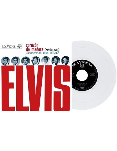 Elvis Presley - Corazón de Madera - Vinyle Blanc (Espagne) (Vinyle 7'')