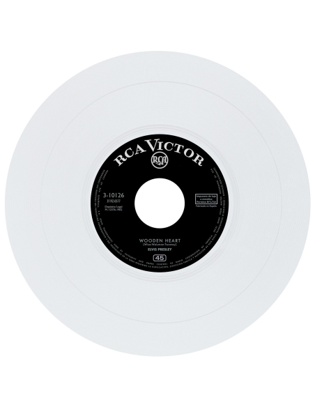 Elvis Presley - Corazón de Madera - Vinyle Blanc (Espagne) (Vinyle 7'')