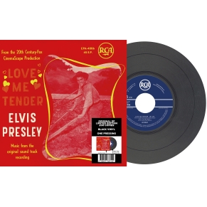 Elvis Presley - Love Me Tender - Vinyle Noir (Belgium) (Vinyle 7'')
