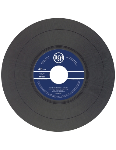 Elvis Presley - Love Me Tender - Vinyle Noir (Belgium) (Vinyle 7'')
