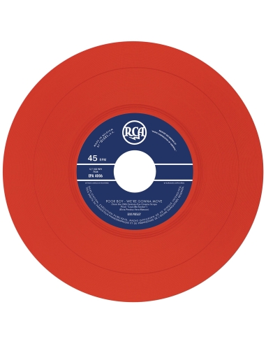Elvis Presley - Love Me Tender - Vinyle Rouge (Belgium) (Vinyle 7'')