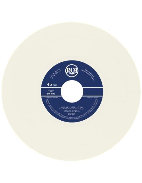 Elvis Presley - Love Me Tender - Vinyle Translucide (Belgium) (Vinyle 7'')