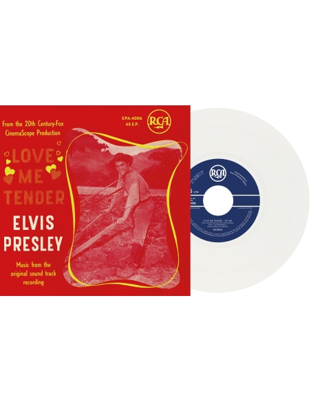Elvis Presley - Love Me Tender - Vinyle Translucide (Belgium) (Vinyle 7'')
