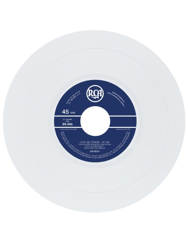 Elvis Presley - Love Me Tender - Vinyle Blanc (Belgium) (Vinyle 7'')