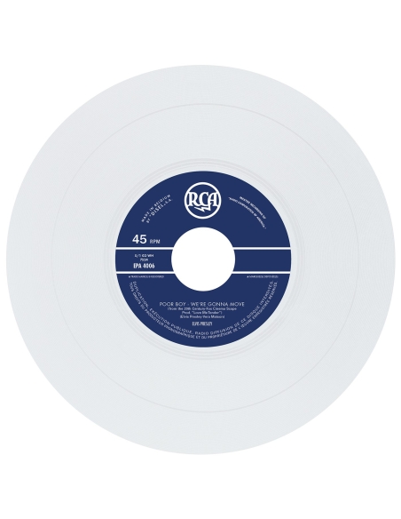 Elvis Presley - Love Me Tender - Vinyle Blanc (Belgium) (Vinyle 7'')