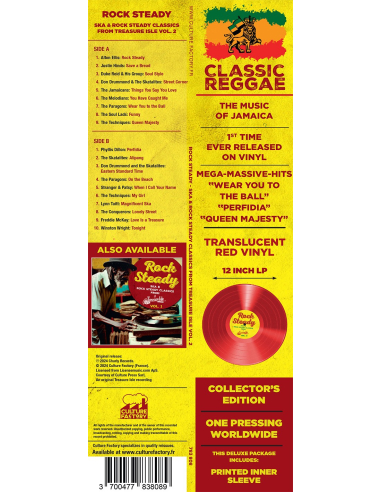 Various - Rock Steady (Classics from Treasure Isle) Vol.2 (Vinyle)