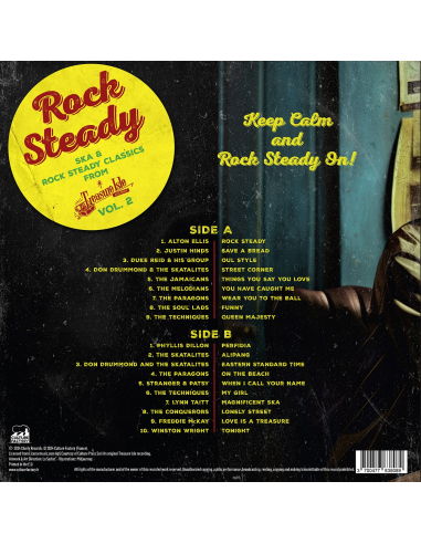 Various - Rock Steady (Classics from Treasure Isle) Vol.2 (Vinyle)