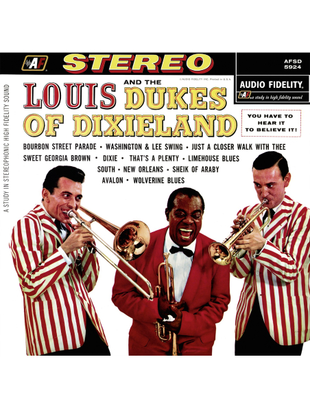 Louis Armstrong - Louis And The Dukes Of Dixieland (Vinyle)