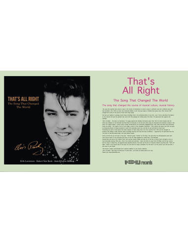Elvis Presley - That’s All Right - The Song That Changed The World - KJ Consulting (Boxset)
