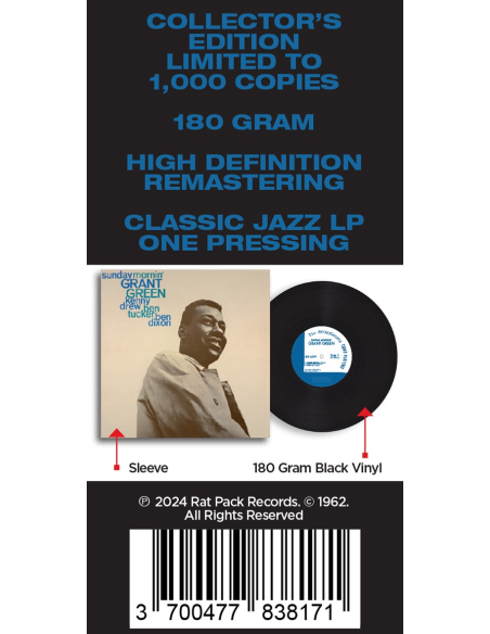 Grant Green - Sunday Mornin' (Vinyle)