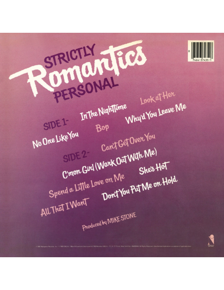 The Romantics - Strictly Personal