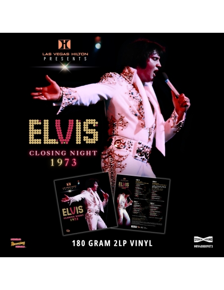 Elvis Presley - Closing Night 1973 - MRS (2 LP NOIR)