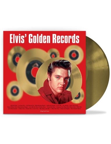 Elvis Presley - Golden Records - Vinyle Doré - Not Now Music