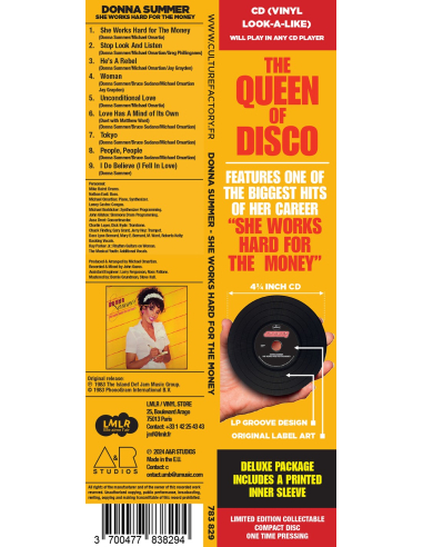 Donna Summer - She Works Hard for the Money (CD)
