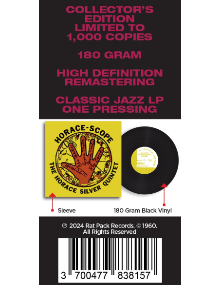 The Horace Silver Quintet - Horace-Scope (Vinyle)