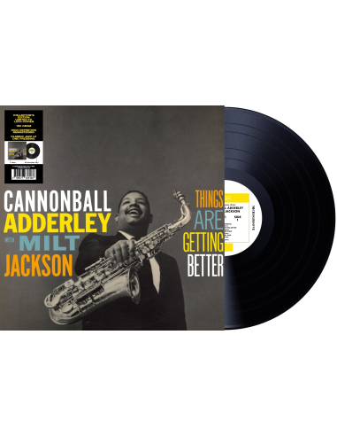 Cannonball Adderley With Milt Jackson - Things Are Getting Better (Vinyle)