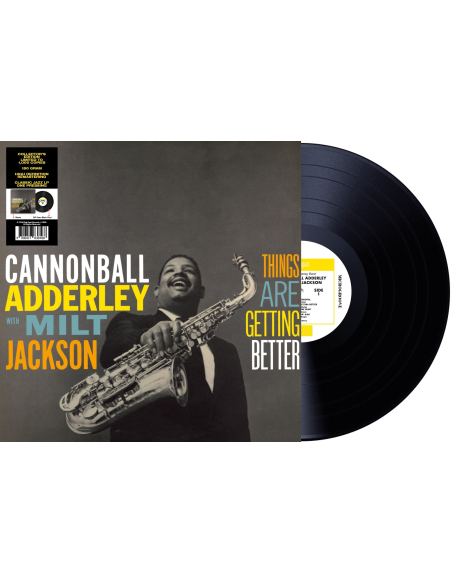 Cannonball Adderley With Milt Jackson - Things Are Getting Better (Vinyle)