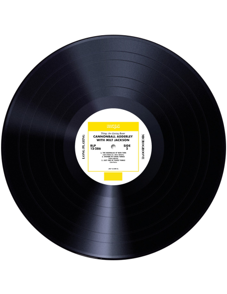 Cannonball Adderley With Milt Jackson - Things Are Getting Better (Vinyle)