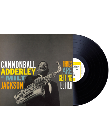 Cannonball Adderley With Milt Jackson - Things Are Getting Better (Vinyle)