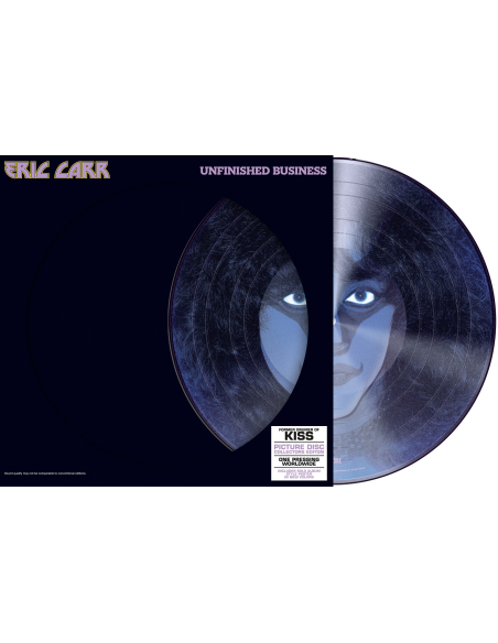 Eric Carr - Unfinished Business - Picture-Disc (Vinyle)