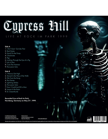 Cypress Hill - Live at Rock im Park 1999 - RSD BF 2024 (Vinyle)