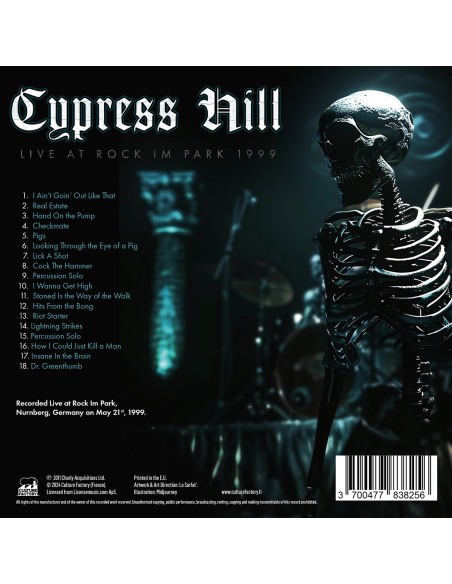 Cypress Hill - Live at Rock im Park 1999 - RSD BF 2024 (CD)