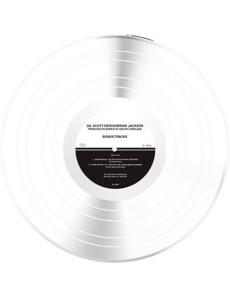 Gil Scott-Heron & Brian Jackson - From South Africa to South Carolina - RSD BF 2024 (Vinyle)